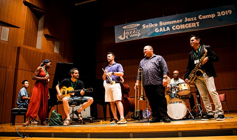 Seiko Summer Jazz Campの様子