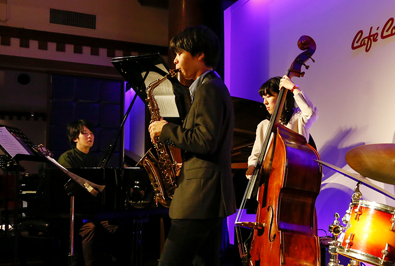 Seiko Summer Jazz Camp Graduates Live in Tokyoの演奏風景