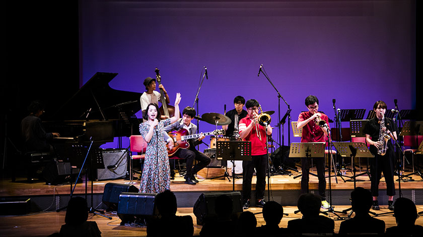 Seiko Summer Jazz Campの演奏風景