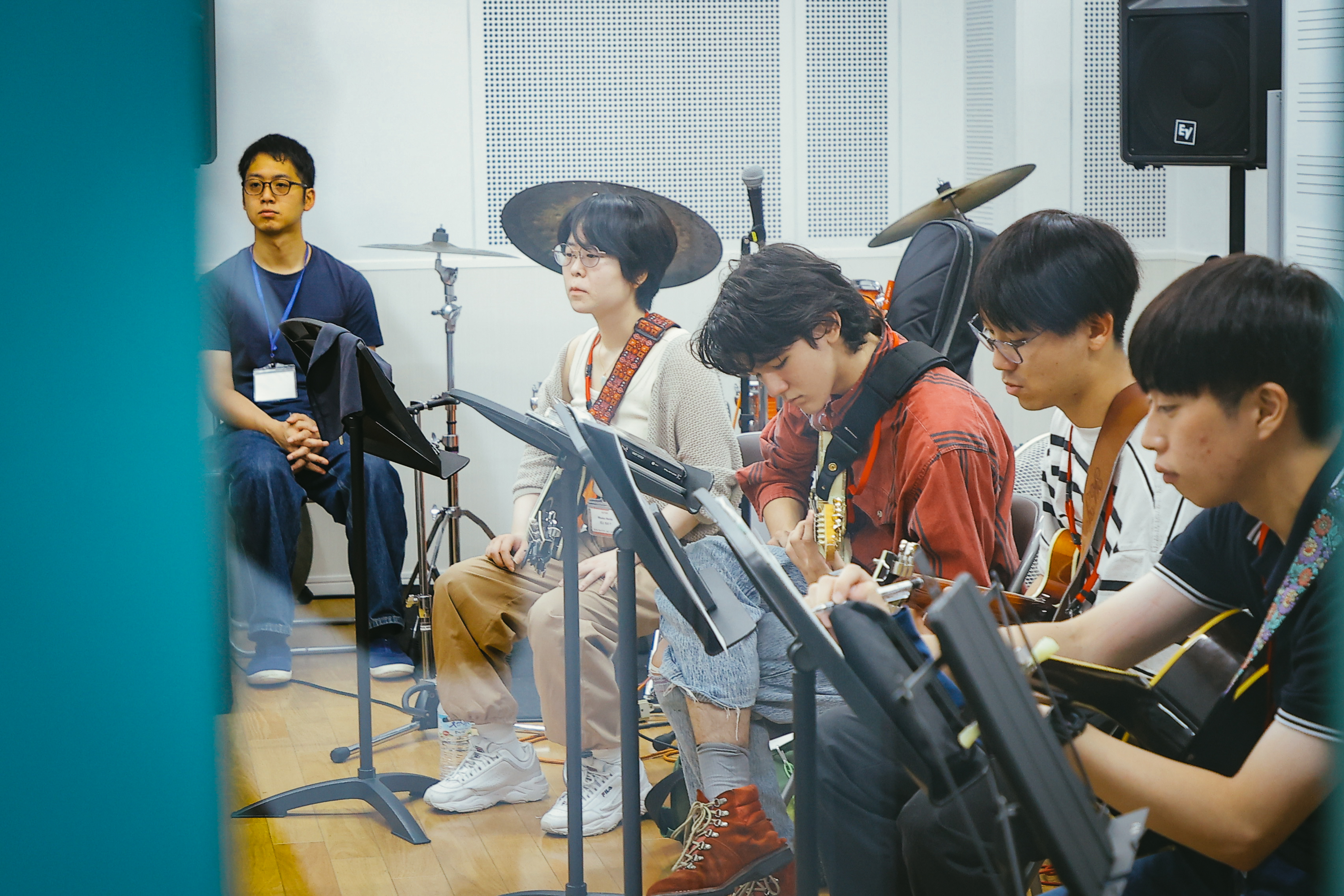 楽器別マスタークラスの授業の様子