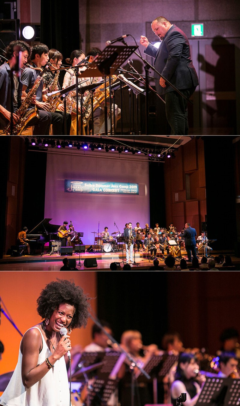 Seiko Summer Jazz Campの演奏風景