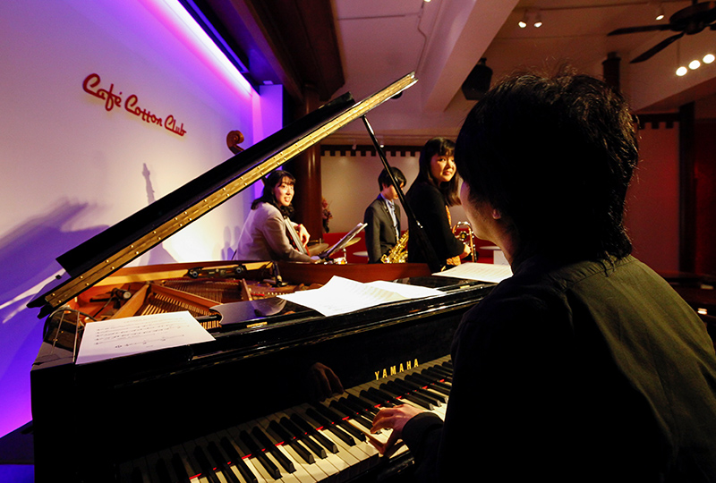 Seiko Summer Jazz Camp Graduates Live in Tokyoの演奏風景