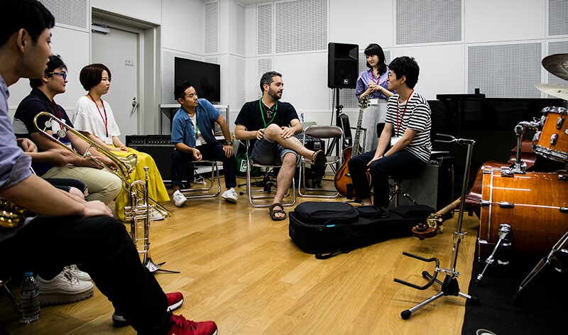 Seiko Summer Jazz Campの様子