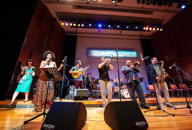 Seiko Summer Jazz Campの演奏風景