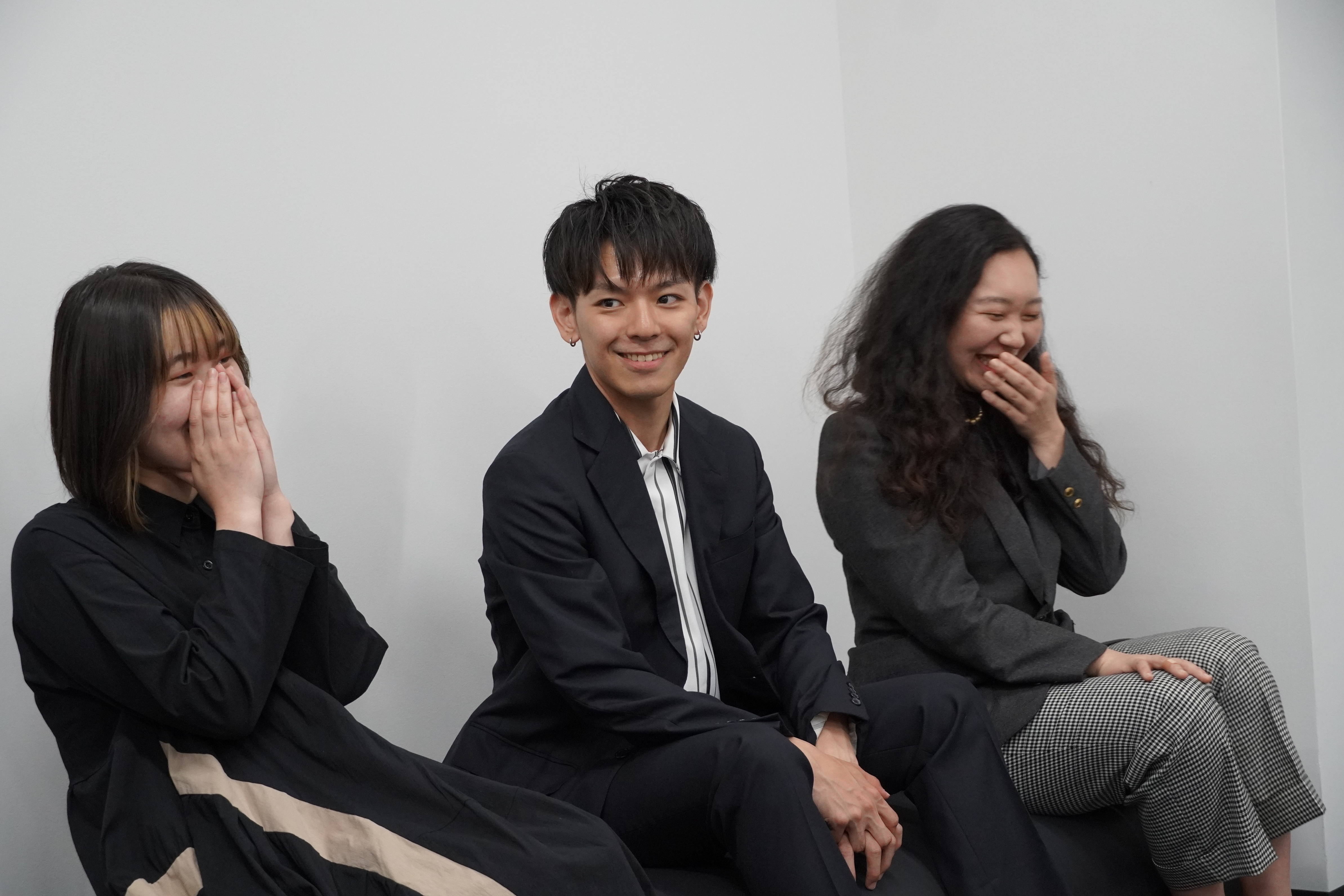 佐々木梨子さん、枝次竜明さん、春木香菜絵さん