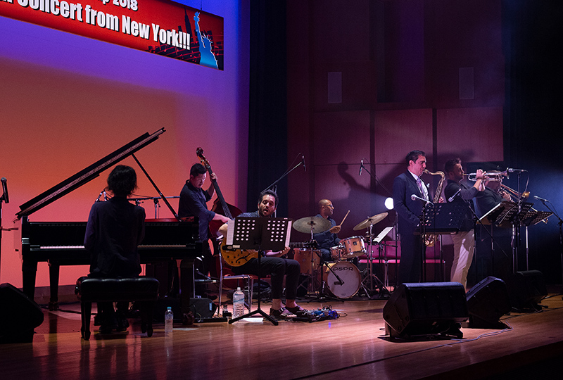 Seiko Summer Jazz Campの演奏風景