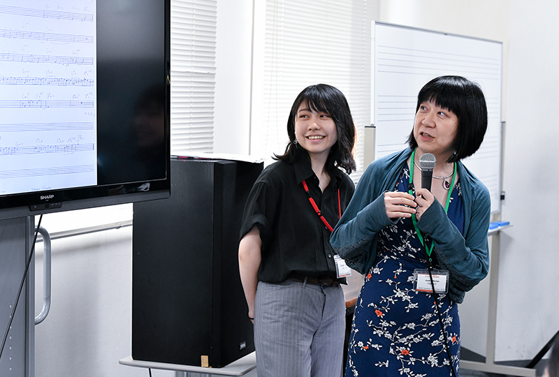 Seiko Summer Jazz Campに参加する治田七海さん