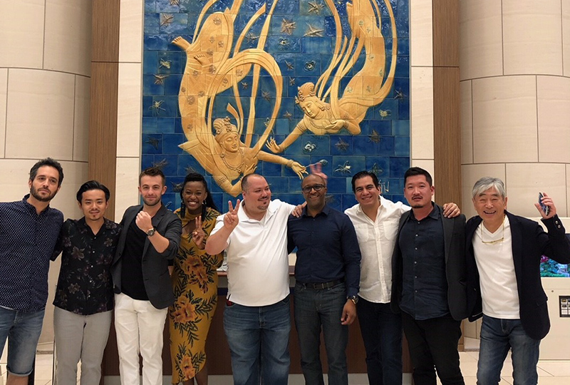 佐々氏とSeiko Summer Jazz Camp第1回の講師陣