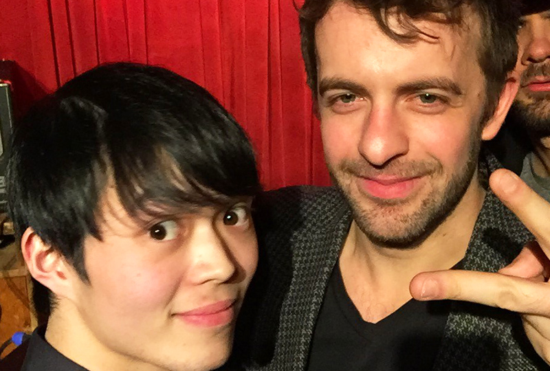 渡米中の鈴木風雅さん