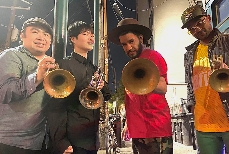 渡米中の鈴木風雅さん