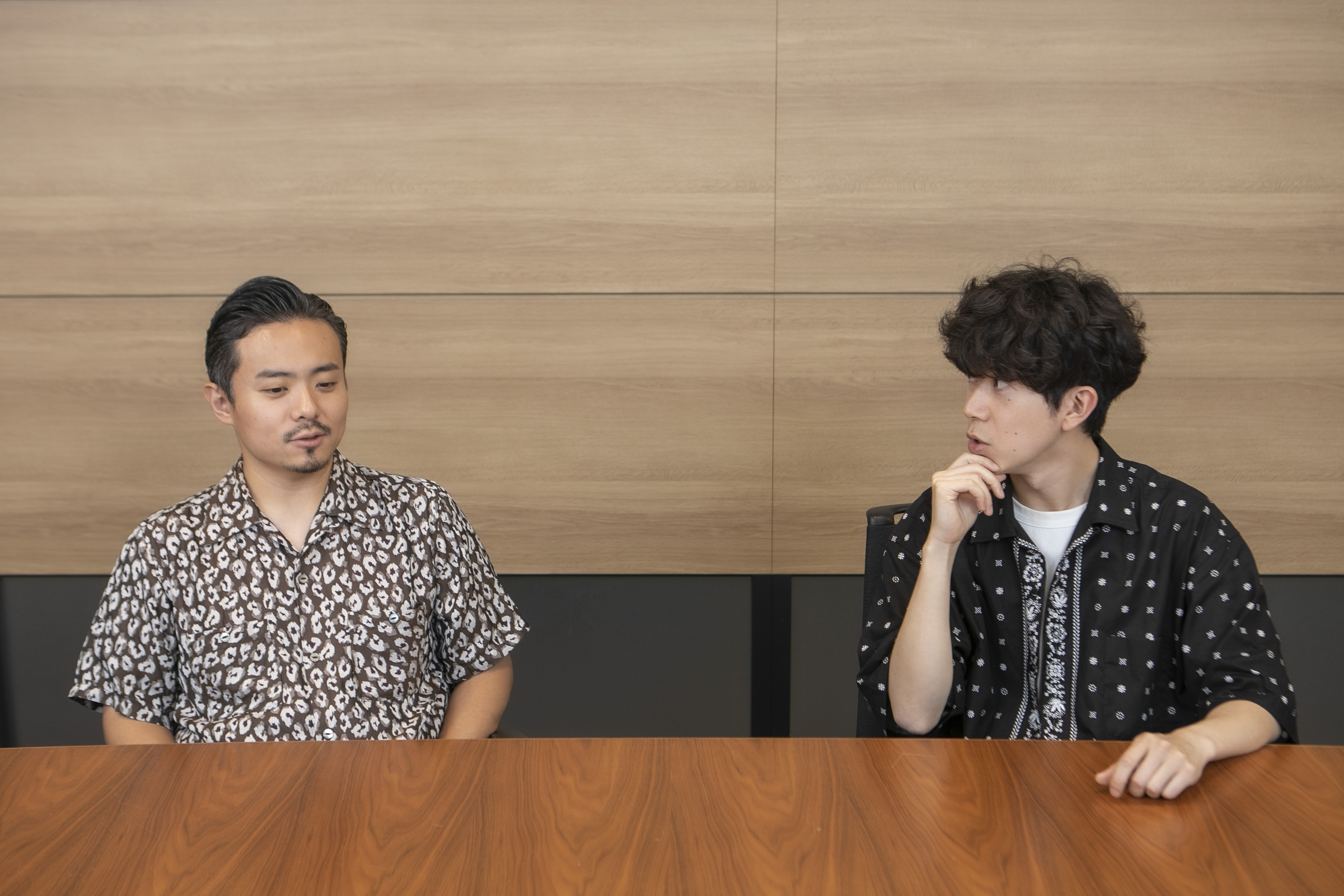 大林武司さんと壷阪健登さん