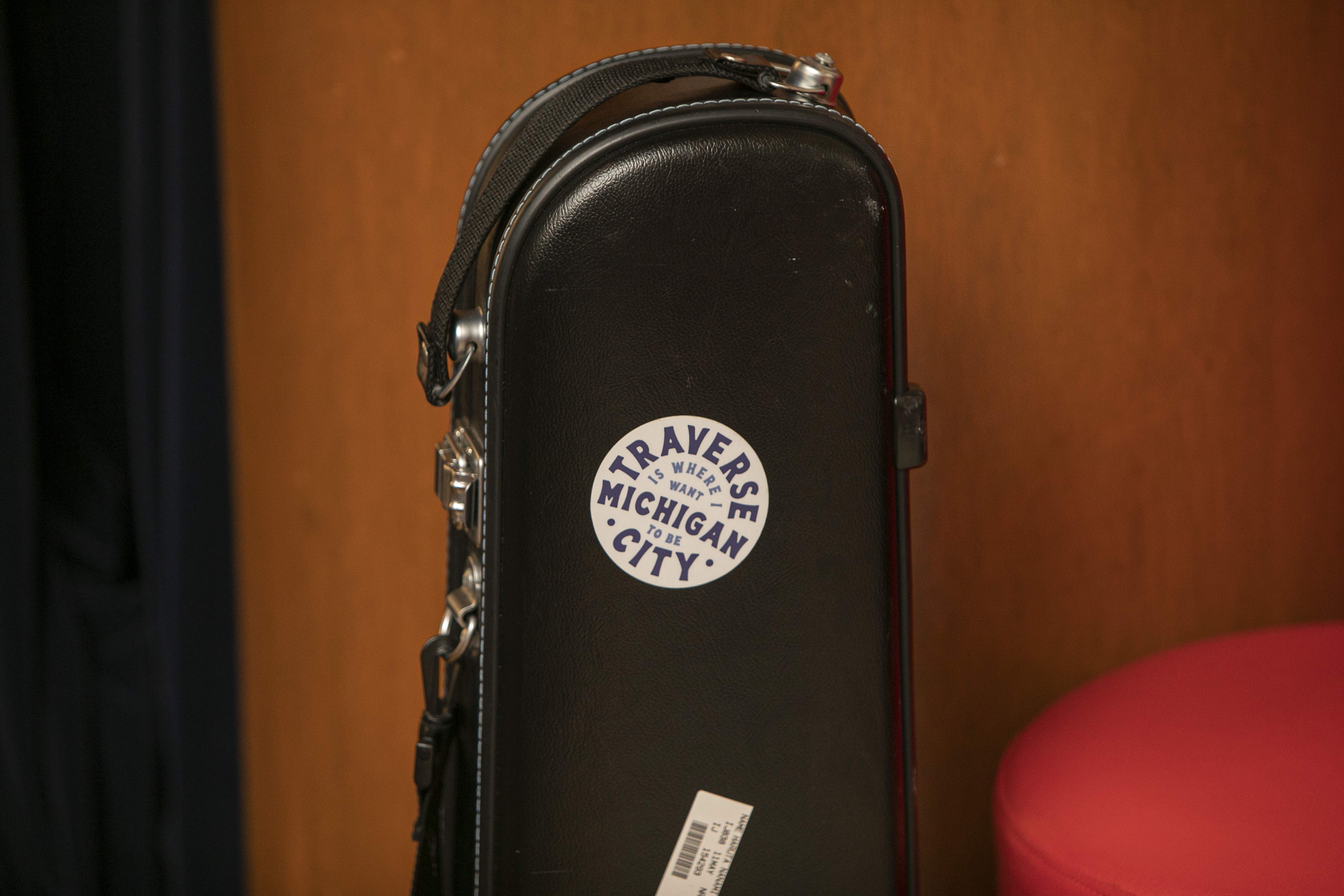 治田さんのトロンボーンケース