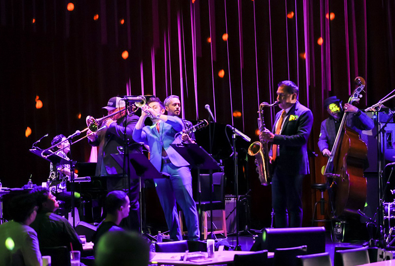 Seiko Summer Jazz Camp ALL STARSの演奏風景