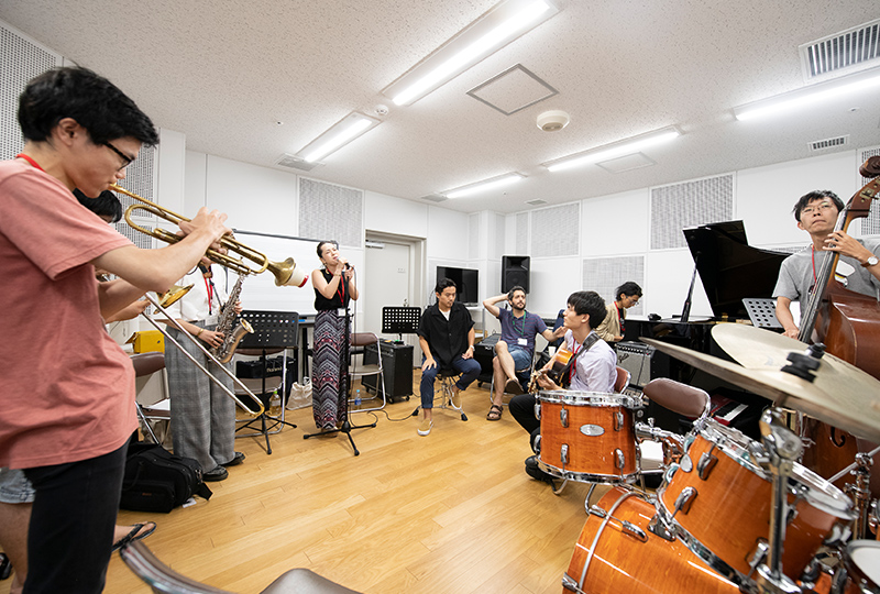 Seiko Summer Jazz Campの様子