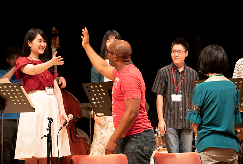 Seiko Summer Jazz Campの様子