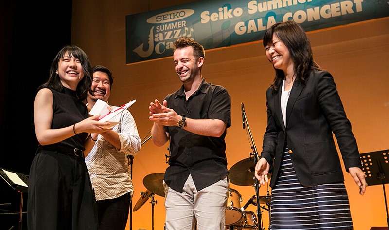 受賞した治田七海さん