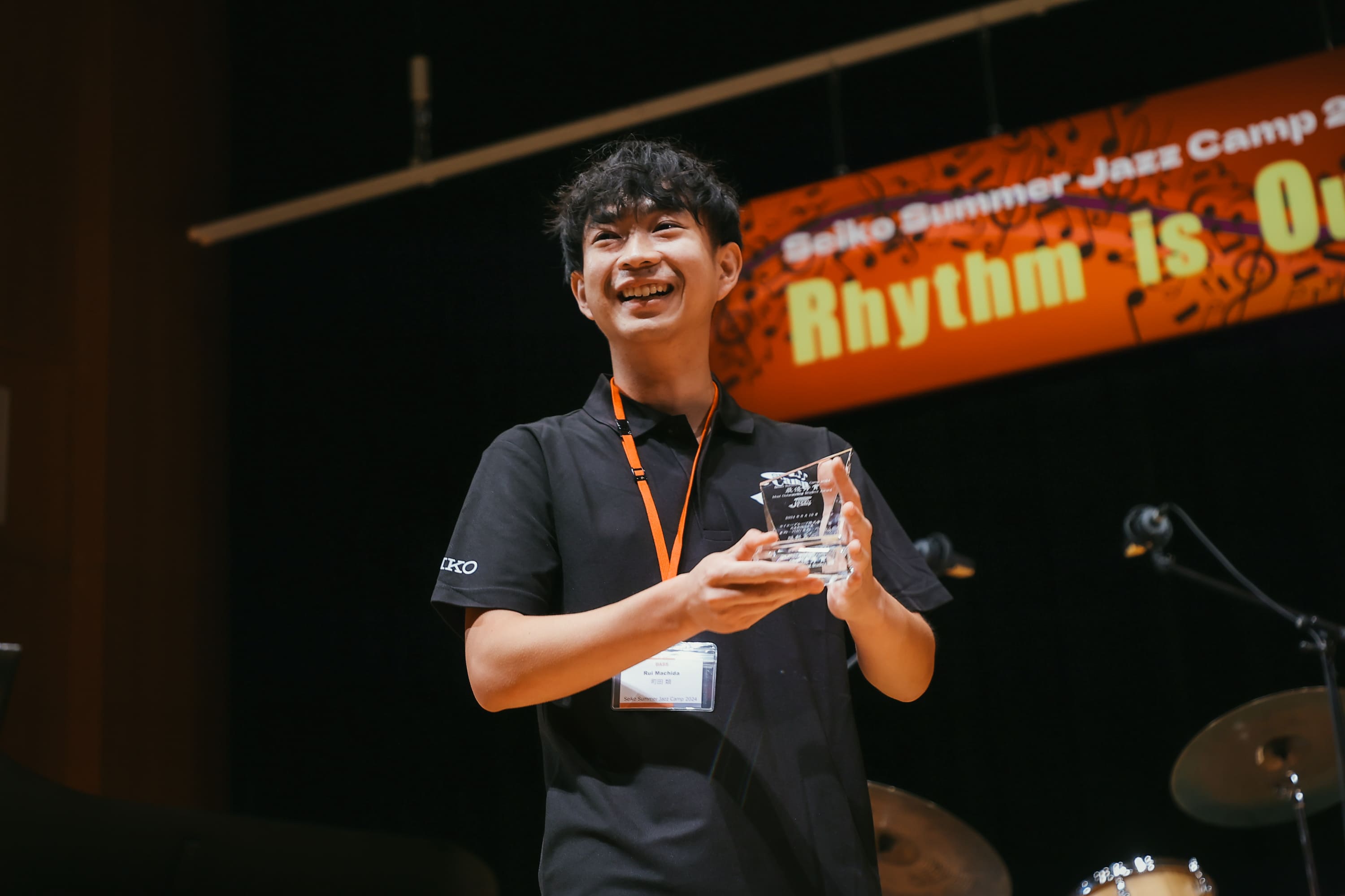 最優秀賞を受賞した町田類さん