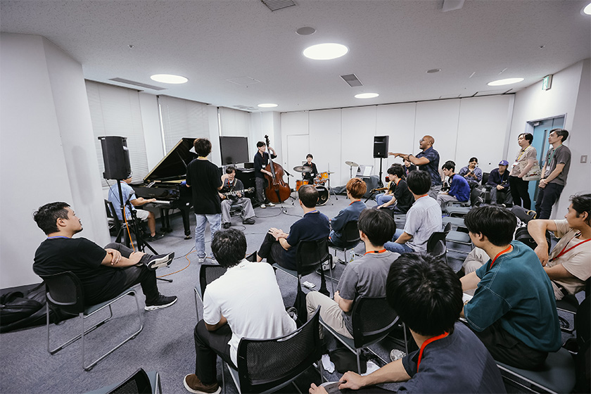 リズム・セクション・ワークショップの様子