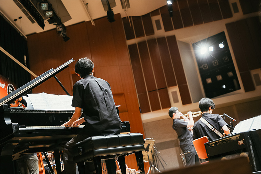 スモール・アンサンブルの様子