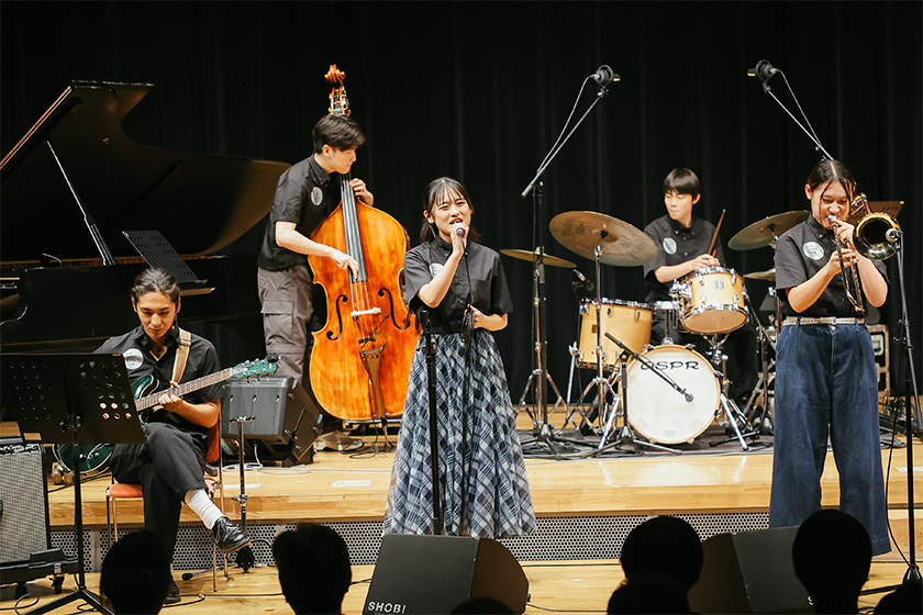 ビッグ・バンド・アンサンブルの様子