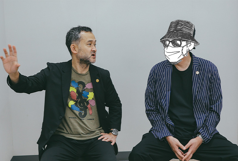 石塚真一さん、Number 8さん
