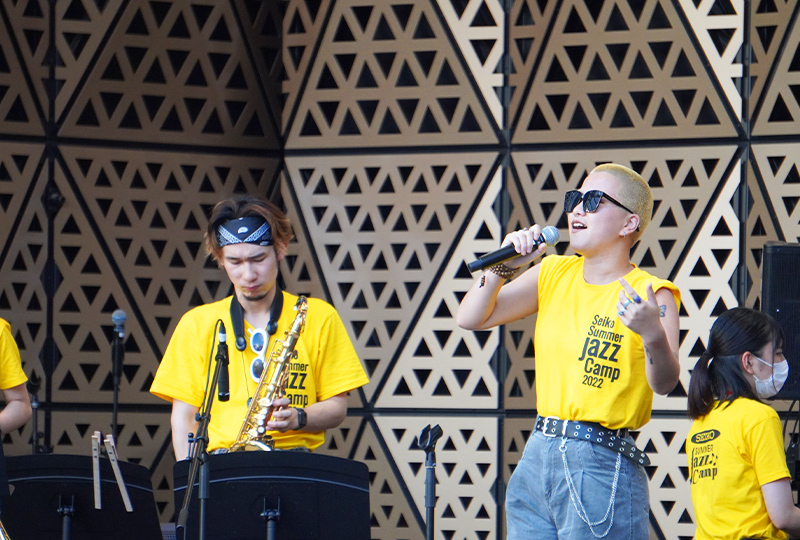 TOKYO JAZZ2022の演奏風景