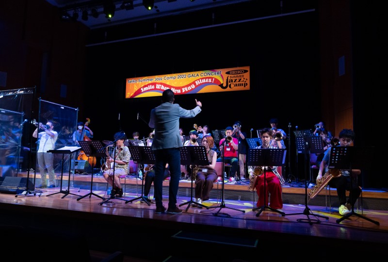 Seiko Summer Jazz Campの演奏風景