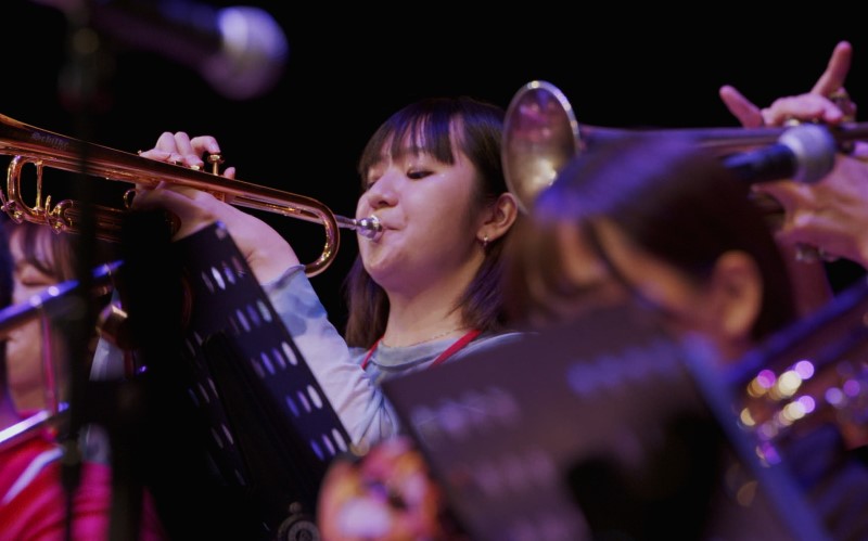 Seiko Summer Jazz Campの演奏風景