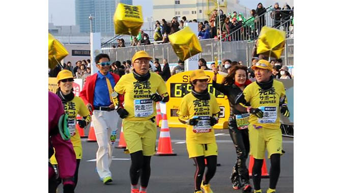 *東京マラソン2016の様子 イメージ
