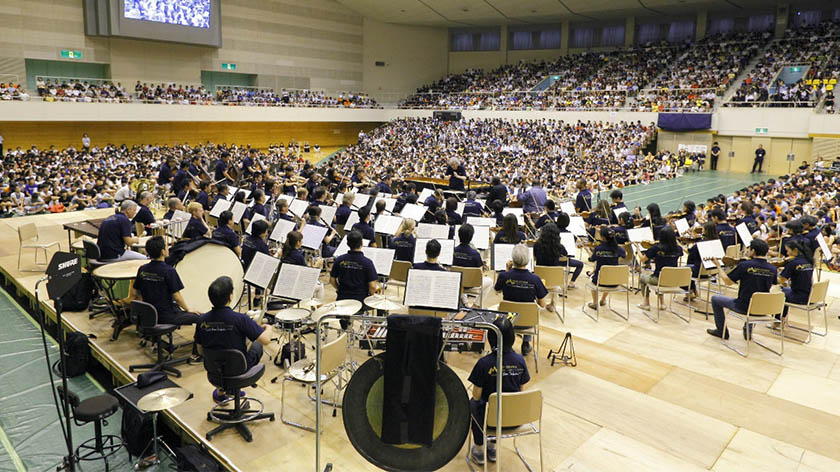 子供のための音楽会の様子