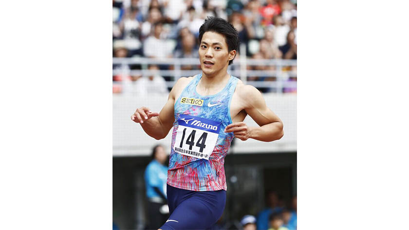 山縣亮太選手　写真