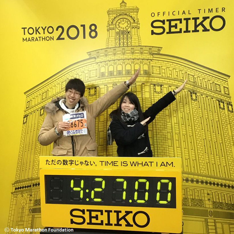 ※ 写真は東京マラソンEXPO 2018です。