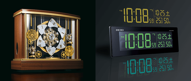 Clocks | Business and Products | Seiko Group Corporation