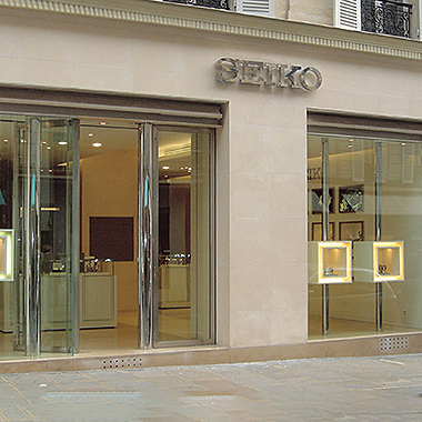 Opening of Seiko Boutique in Paris