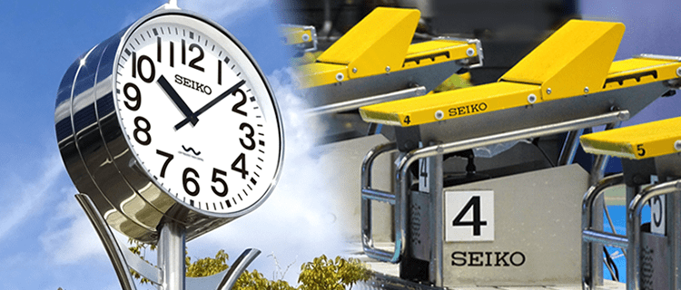 System Clocks Sports Timing Business and Products Seiko Group