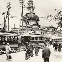 First clock tower dismantled