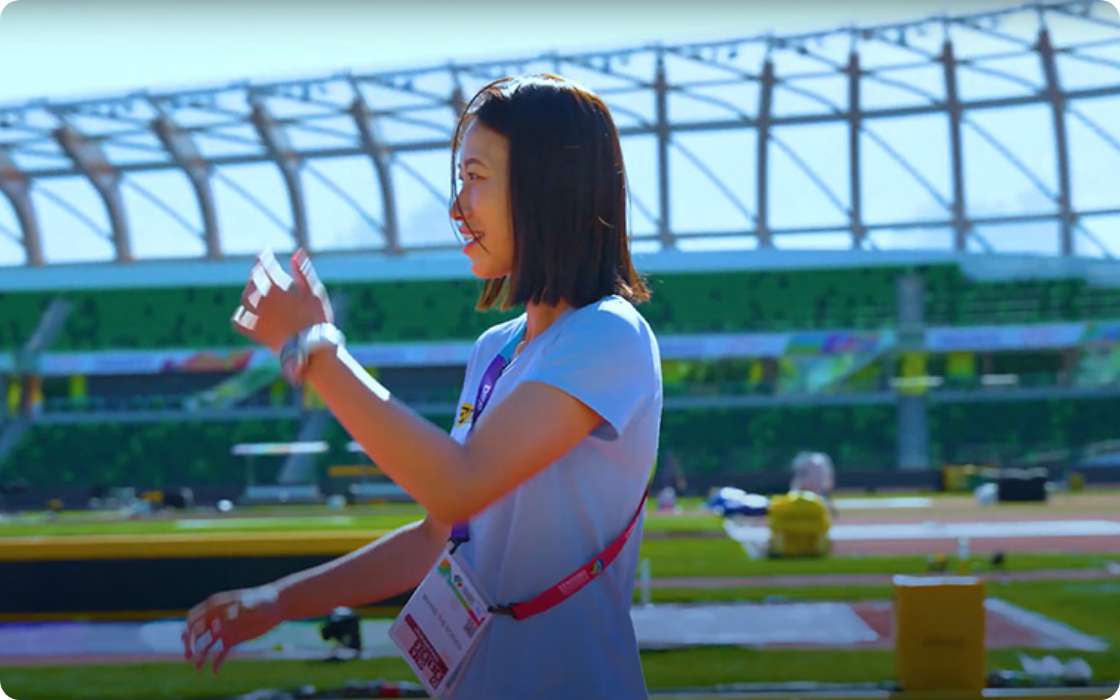 セイコーわくわくスポーツ教室 in 世界陸上オレゴン22 ～Time to Shine～