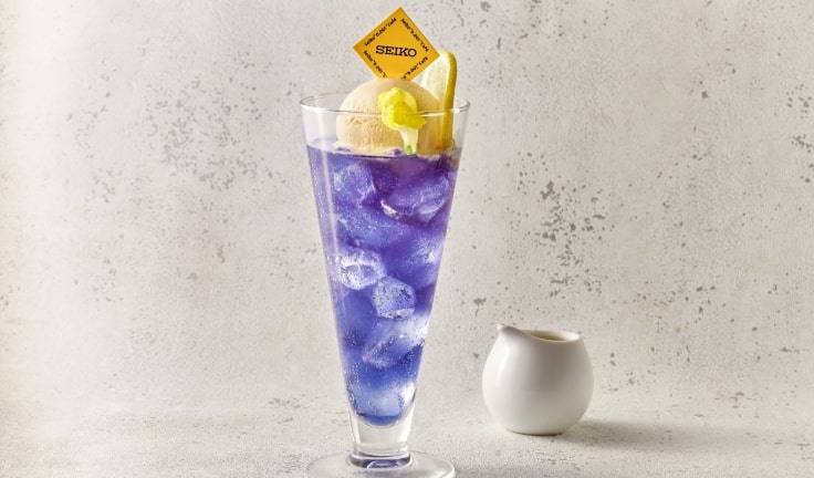 バタフライピークリームソーダ　～レモンシロップをかけて～