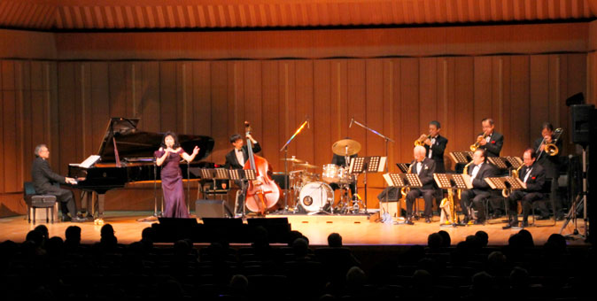 阿川泰子さんとスターリーナイト・スペシャル・バンド