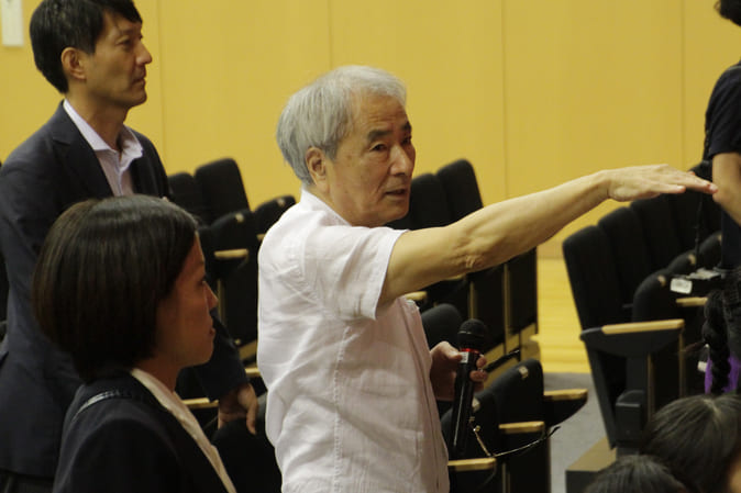 Kazuichiro Ikeda, member of the Executive committee of “Sound of “Wa” Concert to Support Eastern Japan in a Spirit of Harmony”