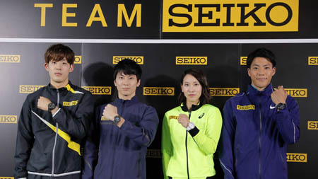 Team Seiko（棟朝選手入社、坂井選手所属）