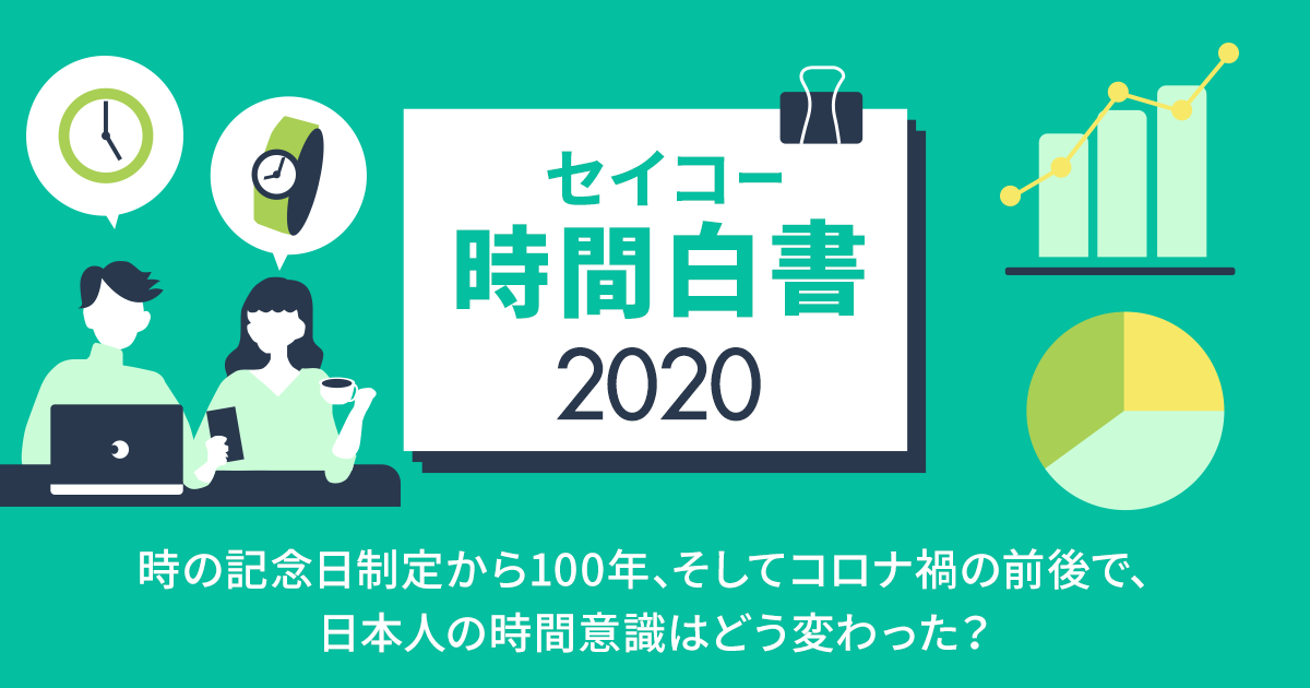 調査結果 セイコー時間白書2020 セイコーホールディングス