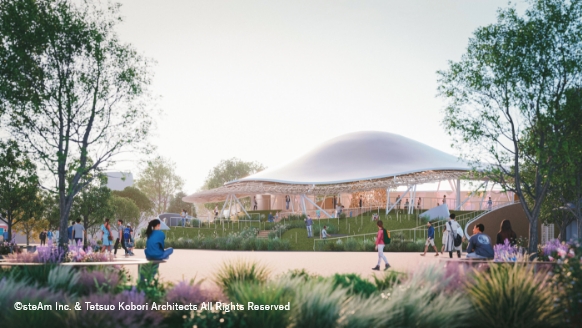 シグネチャーパビリオン「いのちの遊び場 クラゲ館」