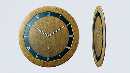 Ultra-thin, ultra-precise wall clocks