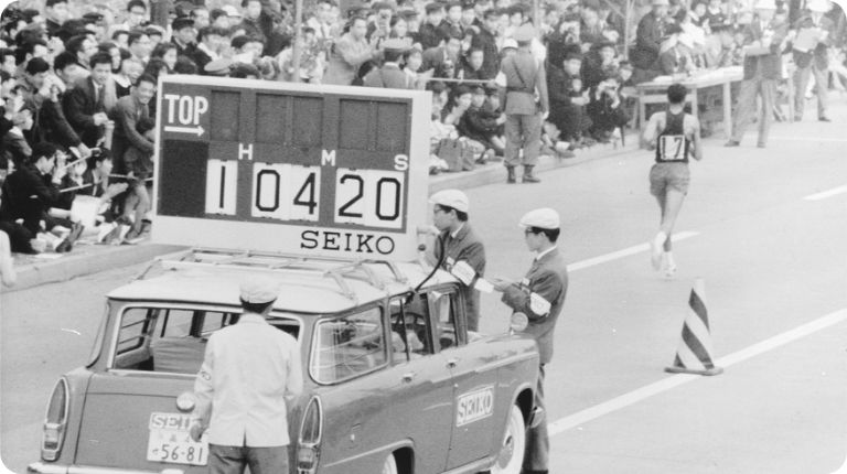 1964年東京オリンピックの様子